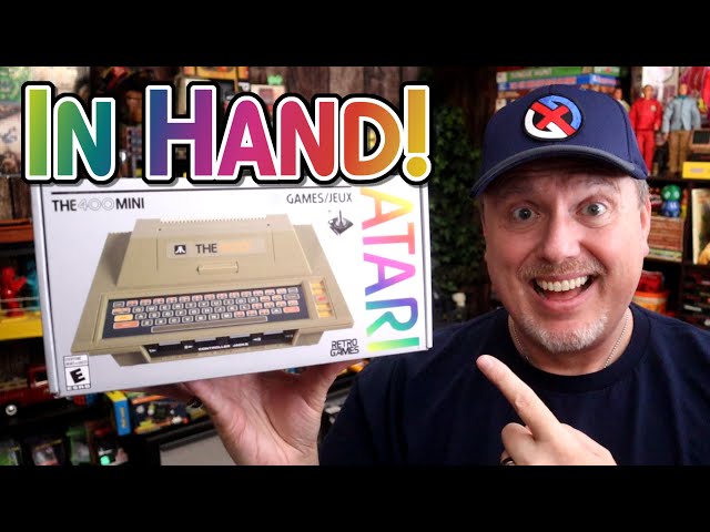 THE400 Mini Atari 8-bit Computer JUST ARRIVED! 🕹️⌨️