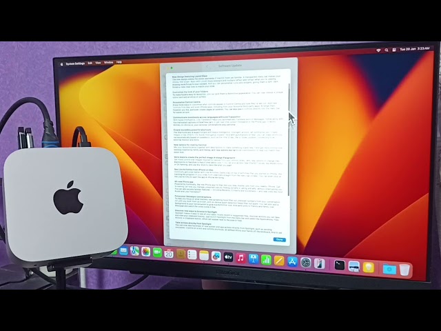 How to Check New macOS Version on Apple Mac Mini M4 | Download and Install Latest macOS