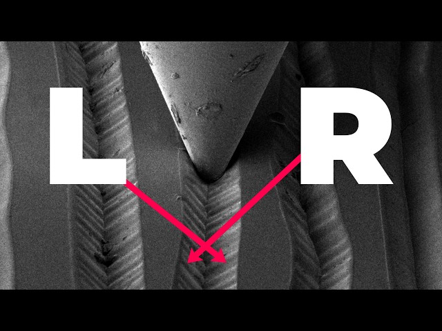 You’ve Never Seen Sound Like This | Vinyl Under Electron Microscope