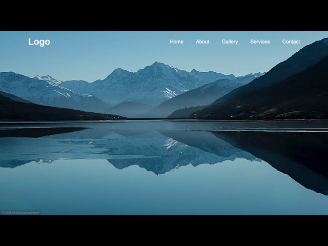 How to Create Navbar using HTML and CSS in 7MIN!