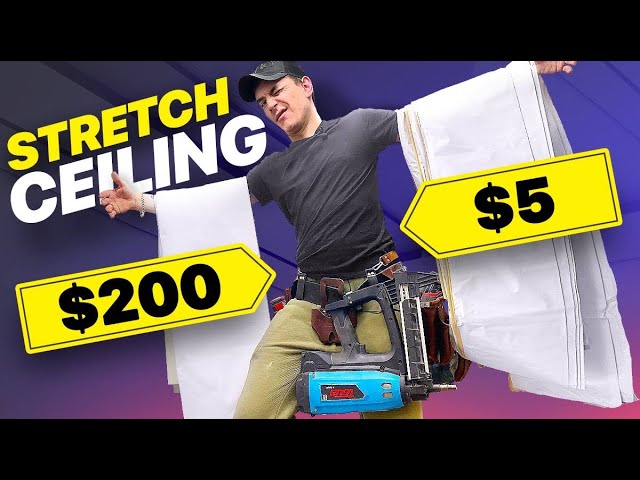 Cheap vs Expensive stretch ceiling. Whats the difference?