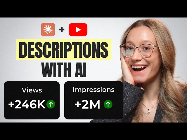 How to AI-Generate PRO YouTube Descriptions in 15 seconds (+free Claude skill)