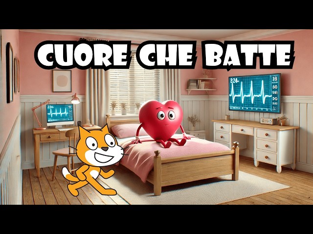Crea un cuore che BATTE su Scratch ❤️ | Tutorial facile