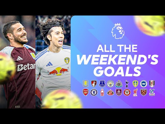EVERY Weekend Goal | Matchweek 15 | 2025/26 Premier League Highlights