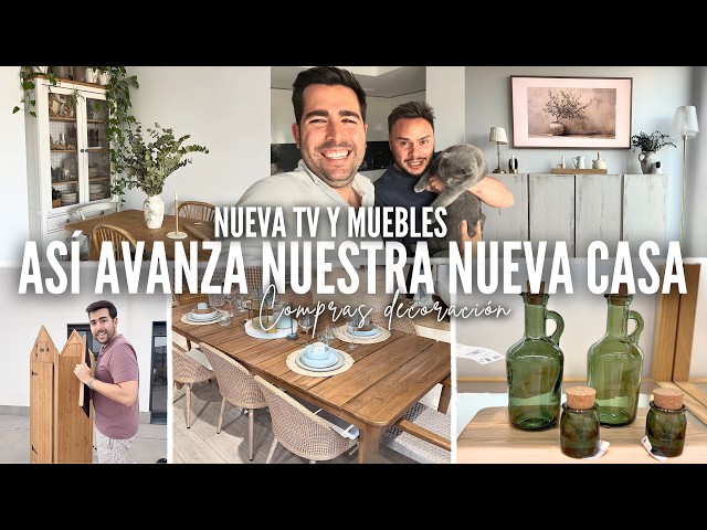 VLOG of our NEW HOUSE 🏡 TV FRAME! 😱 NEW ARRIVALS AT ZARA HOME and MAISONS DU MONDE 😍 Samsung The ...