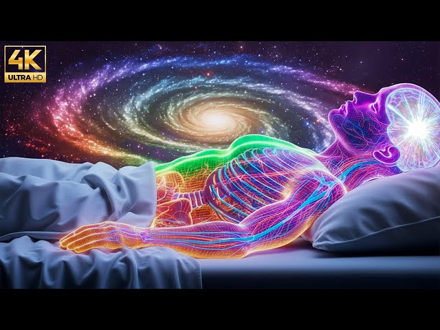 Deep Sleep Music | 528hz Whole Body Healing Frequency, Melatonin Release, Stop Overthinking #1