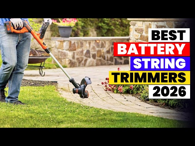 The 6 Best Battery String Trimmers of 2026 | Powerful Cordless Weed Eaters