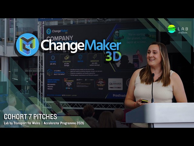 Lab by TFW - Cohort 7 Demo Day - Change Maker 3D pitch