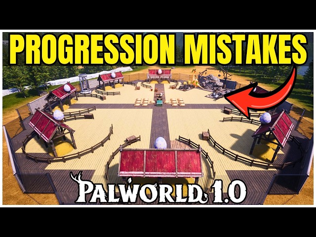 Huge Palworld 1.0 Progression Mistakes That Cost You