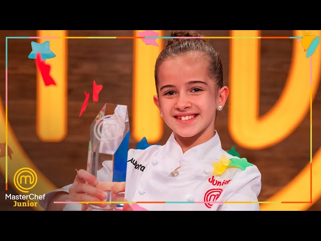 ¡AURORA, GANADORA DE MASTERCHEF JUNIOR 8!