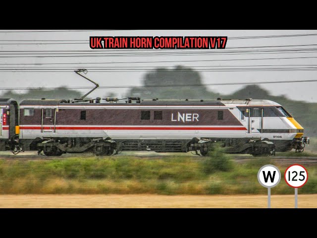 UK Train Horn Compilation V17
