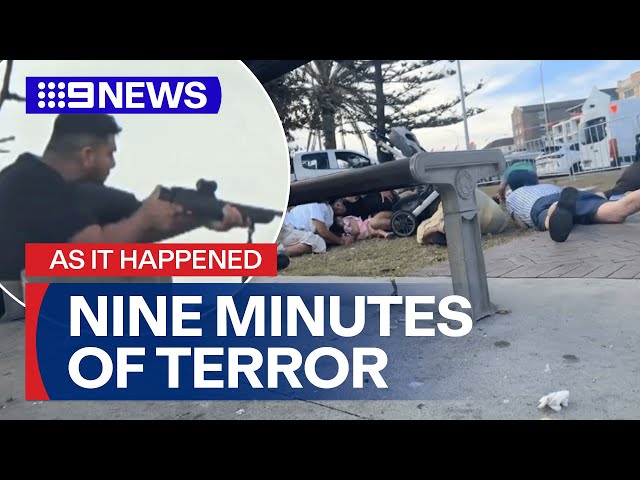 Nine minutes of horror: Bondi Terror Timeline | 9 News Australia