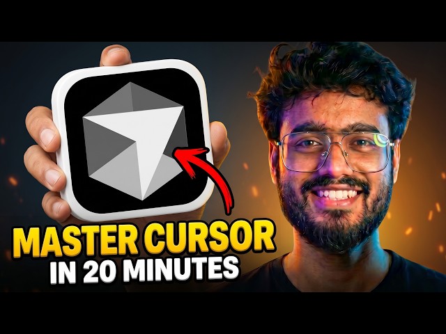 कंप्लीट Cursor AI ट्यूटोरियल (2026) - एक फुल स्टैक ऐप बनाकर सीखें 🔥