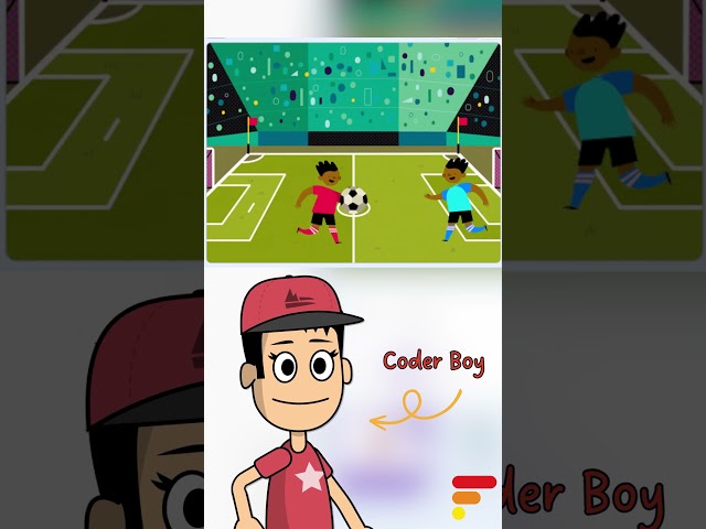 Create Your Animated Story | Scratch Coding for Kids (Hindi/Urdu) | #shorts #scratch #kids