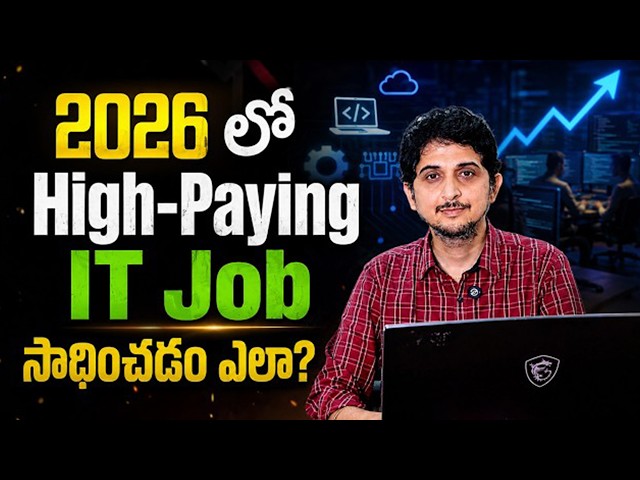 2026లో High Paying IT Job సాధించడం ఎలా  Best Java Training Institute In Hyderabad  Java Full Stack