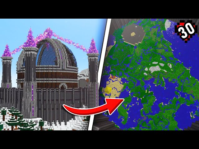 CREÉ el MAYOR MAPA de Minecraft