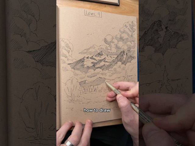 Level up your landscape drawing.