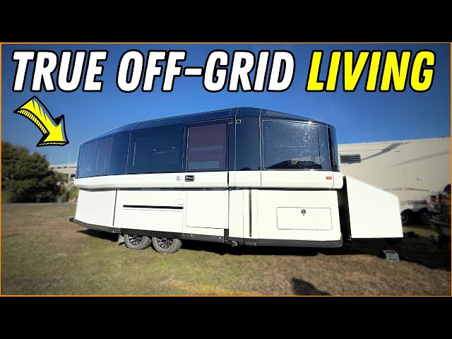 You Could Live Off-Grid FULL TIME In This RV! (LightShip Trailer!)