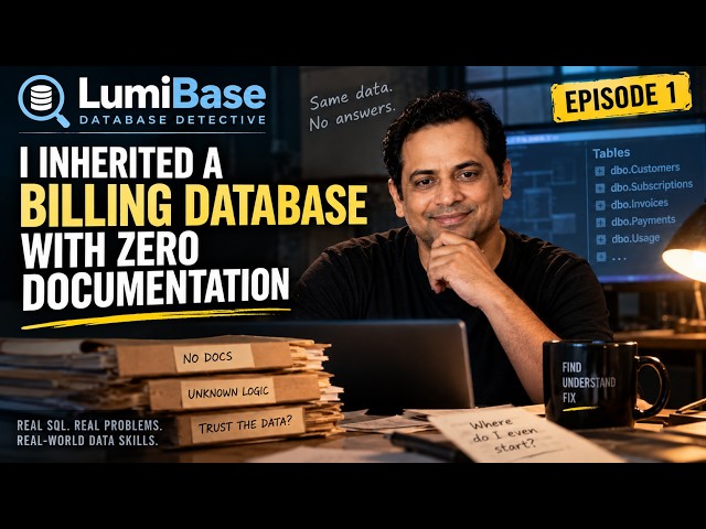 I Inherited a Billing Database With Zero Documentation