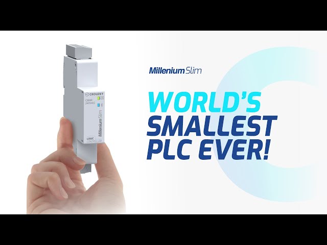 The smallest PLC ever! Review: The new Millenium Slim from Crouzet