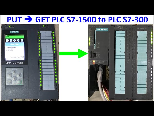 PLC S7-1500 PUT data to PLC S7-300 via ethernet cable