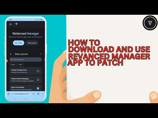 How to Download and Use Revanced Manager App to Patch