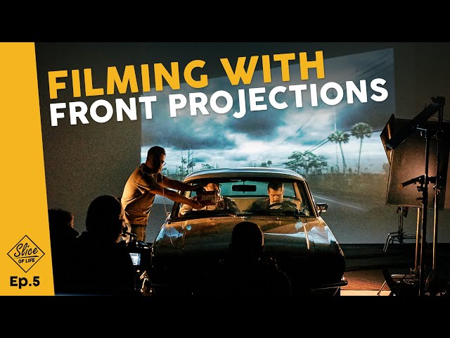 FILMING DAY 1: Front Projections Using a Cheap HD Projector