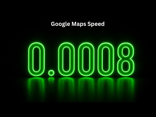 Google Maps Shouldn't Be This Fast. Here's Why. #googlemaps #google