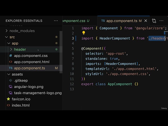 9. Managing & Creating Components with the Angular CLI