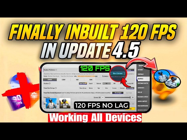 How to unlock 120fps in pubg/bgmi without any root | unlock 120fps in any phone | unlock 120fps.