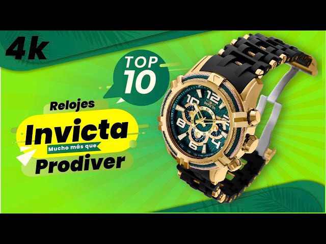 (TOP 10)  Invicta: La guía definitiva para elegir el reloj perfecto #invictawatches