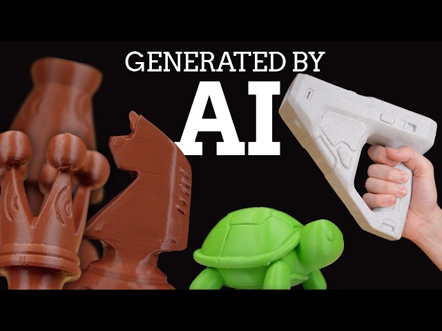 Turn Photos into 3D Prints (AI 3D Modeling)