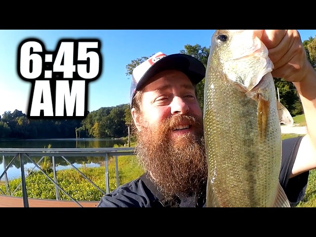 Why Go Bass Fishing In The Morning? I Want To CATCH MORE FISH!