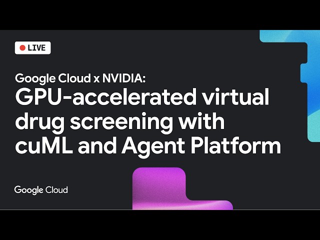 GPU-accelerated virtual drug screening with cuML and Agent Platform
