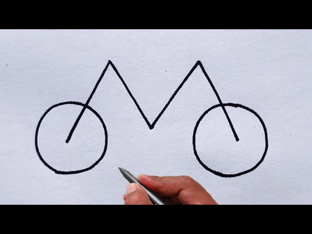 How to Draw a Realistic Bicycle | Easy Drawing Tutorial