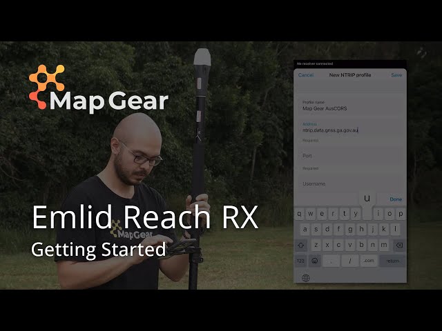 Getting Started with Emlid Reach RX