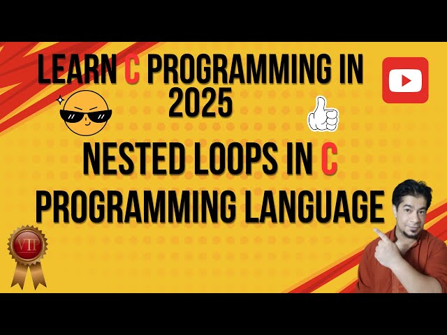 nested loops in c programming language | In Urdu Language