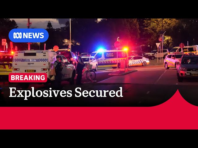 Police confirm explosives secured from scene of Bondi shooting | ABC NEWS