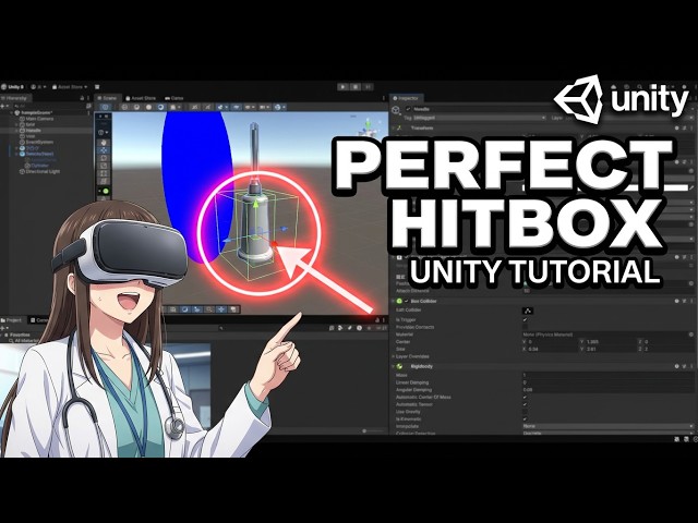 【Unity】Medical Simulation Dev | Implementing the Lancet Script