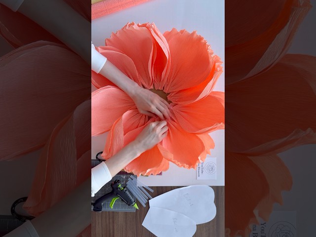 DIY Giant Paper Peony Tutorial