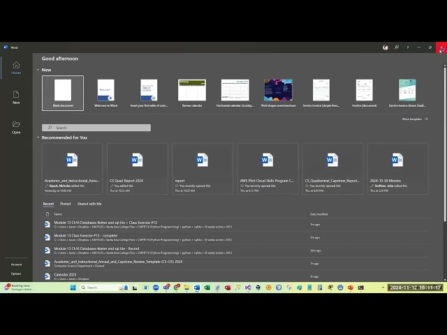 Module 8 Ch16 Databases tkinter and sql lite + Class Exercise #8  Recording