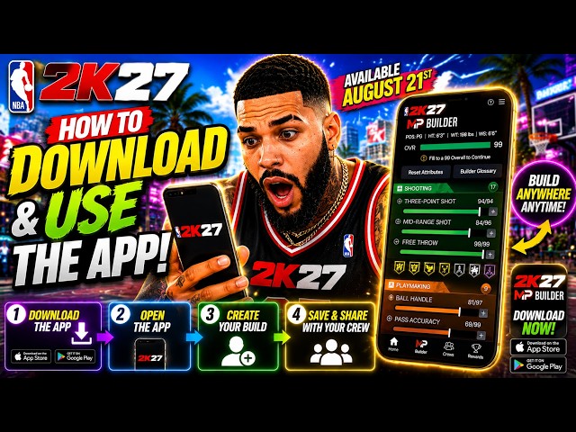 HOW TO DOWNLOAD 2K HQ APP FOR NBA 2K27