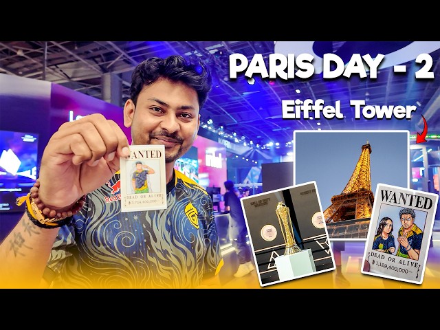 PARIS VLOG - Day 2 | EWC Venue Visit and Eiffel Tower Experience
