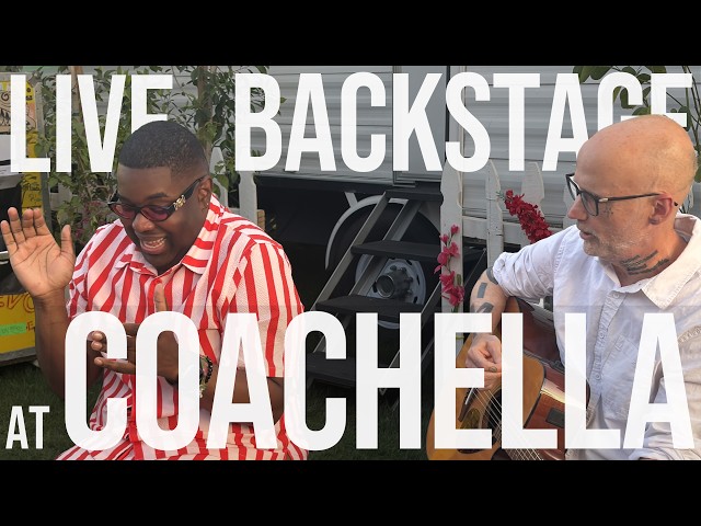 Moby & Jacob Lusk - 'Natural Blues' (Live from Backstage of Coachella)