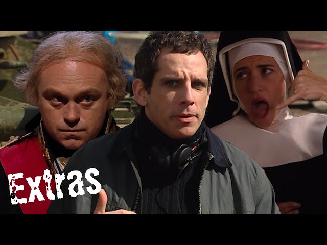 LIVE 🔴 The Best Awkward Scenes and Cameos in Extras Series 1 | Extras |  BBC Comedy Greats