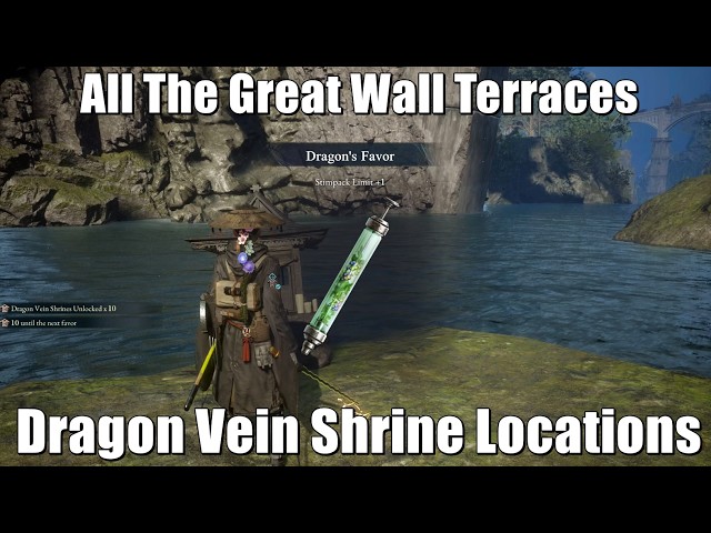 Beast of Reincarnation - All The Great Wall Terraces Dragon Vein Shrine Locations
