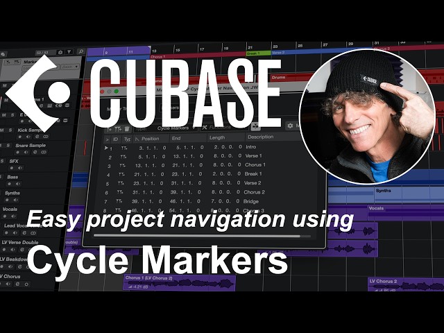 Using Cycle Markers for easy Project window navigation