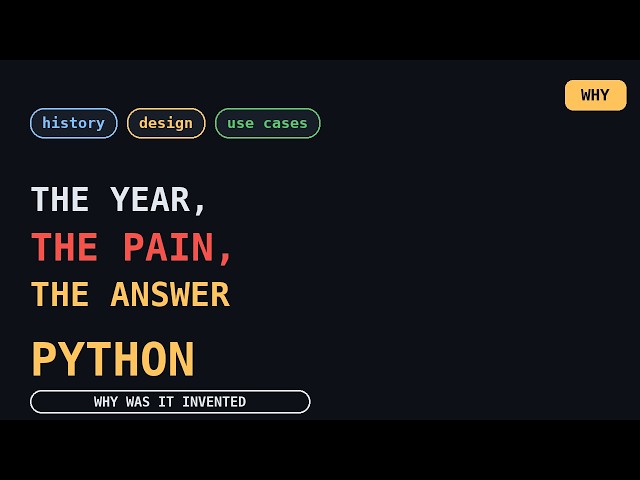 How Programming Languages Think 2 (Python history)