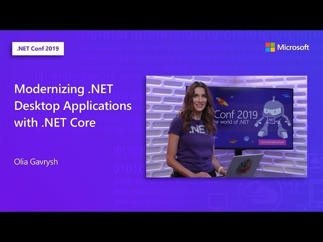 Modernizing .NET Desktop Applications with .NET Core