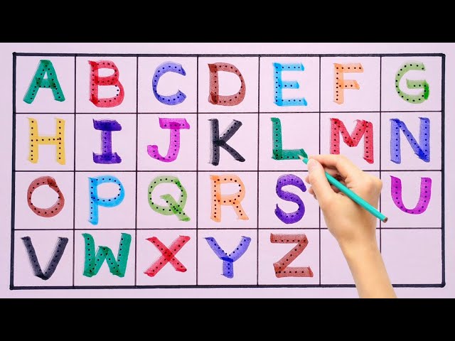 How to Write ABCD | Learn Alphabet Writing A to Z for Kids